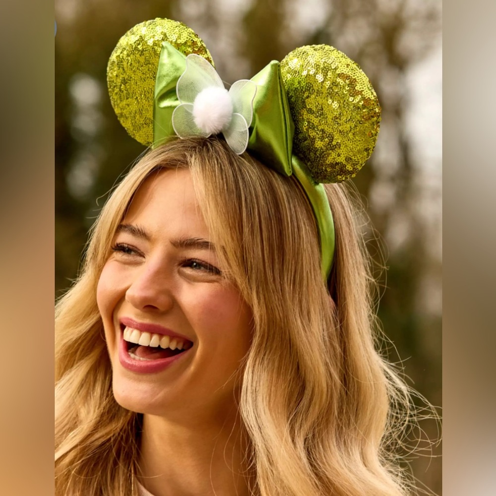 Disney Green Sequined Minnie Ears